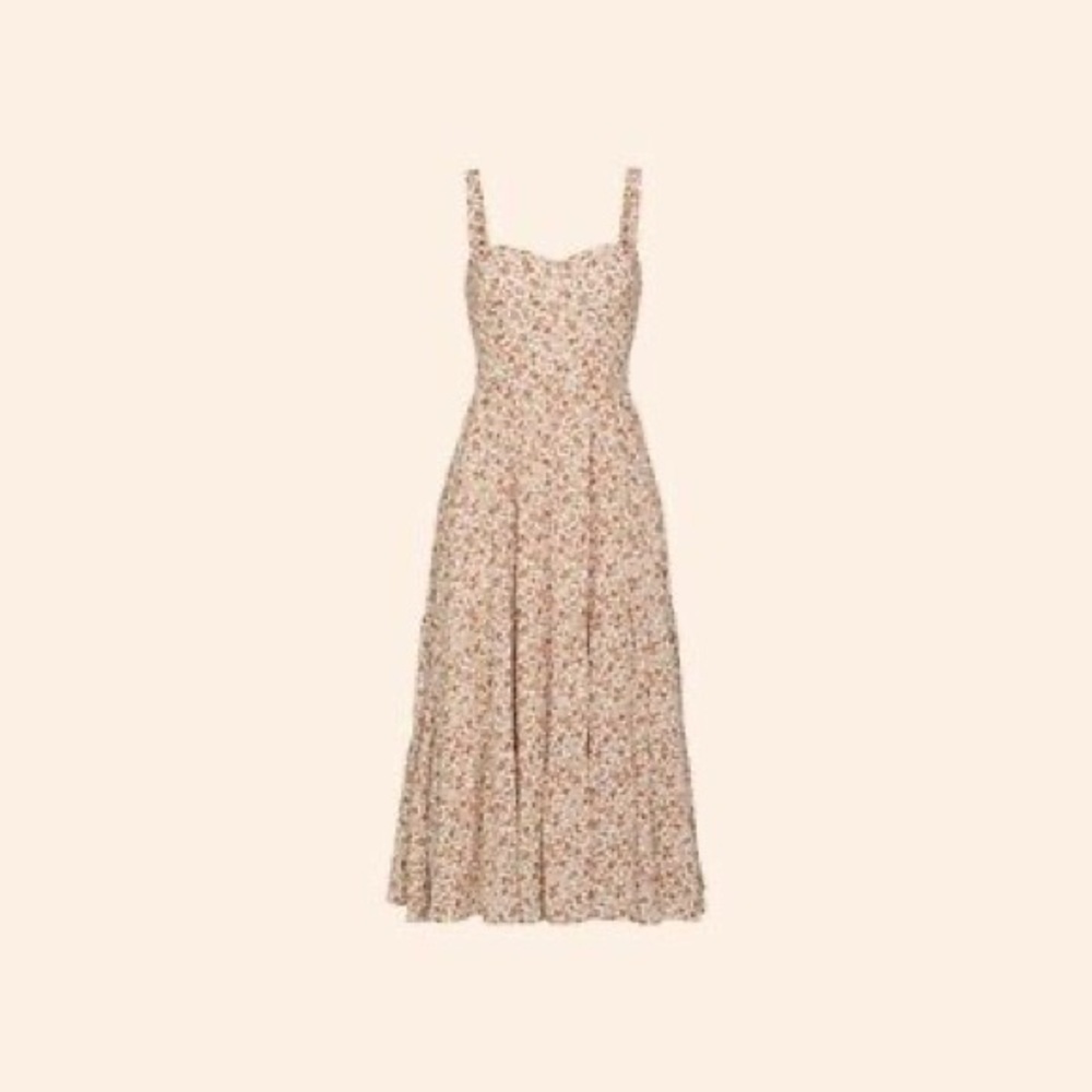 Reformation Aviva Floral Dress